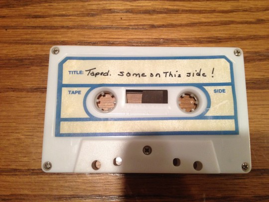 Audio Cassette Tape Side 2