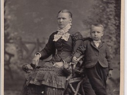 Anna Christina Pehrson (Peterson) Wilcox and son James (Jim) Wilcox